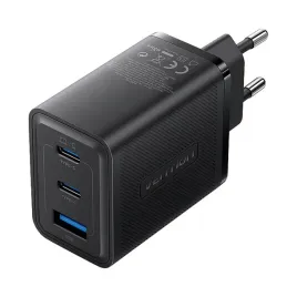 ladowarka-szybka-vention-65w-usb-c-usb-a-3-porty-czarna-ferb0-eu