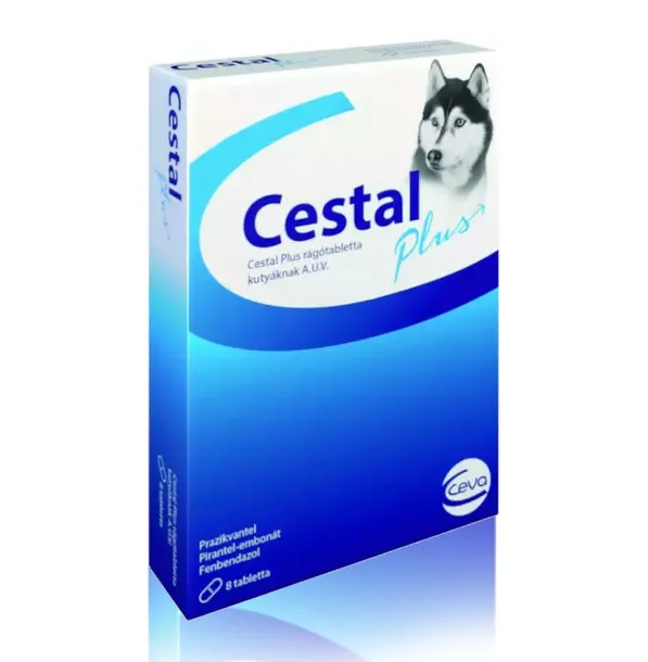 CESTAL PLUS DOG tabletki odrobaczanie pies 8 szt.