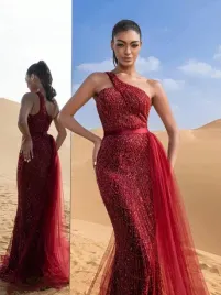 shein-czerwona-sukienka-maxi-cekiny-s06-xs