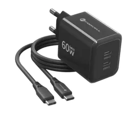 ladowarka-forcell-f-energy-crystal-color-gan-iii-2xusb-c-avs-60w-czarna