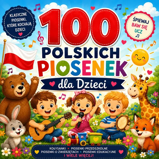 100 piosenek dla dzieci - część 2 - pliki mp3 do pobrania