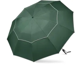 parasol-skladany-automatyczny-odwrocony-odblaskowy-pasek-etui-zielony