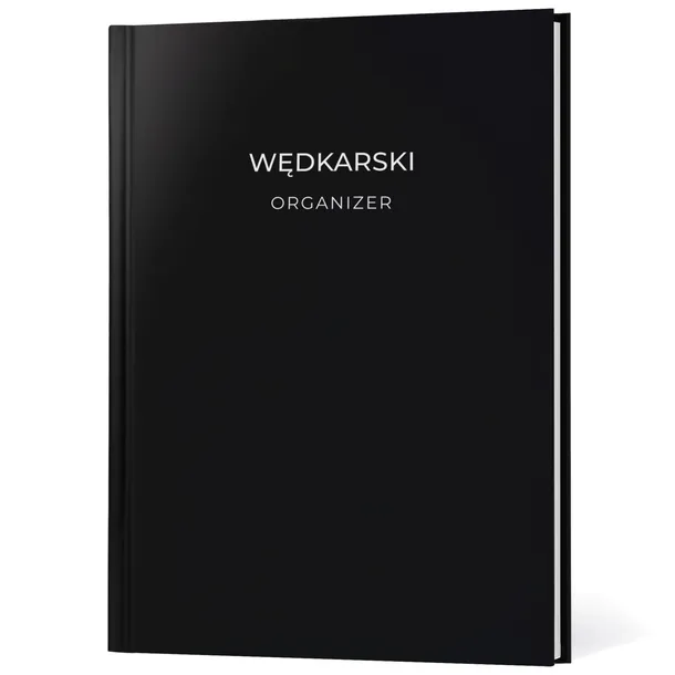 WĘDKARSKI ORGANIZER DZIENNIK POŁOWU RYB ŁOWIENIE WĘDKARSTWO NOTES NA RYBY