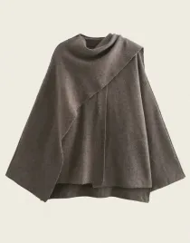 shein-klasyczne-brazowe-ponczo-guzik-s06-l