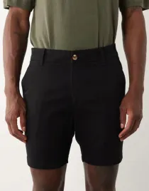 czarne-spodenki-casual-b25-30