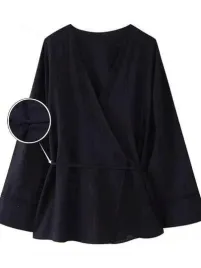 shein-czarna-bluzka-wiazanie-s06-s