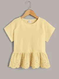 shein-zolty-t-shirt-okragly-dekolt-s06-146-152