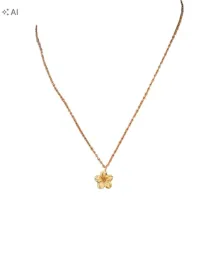 shein-zloty-naszyjnik-kwiat-s07