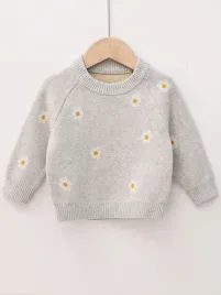 shein-szary-sweter-kwiaty-s06-92-98