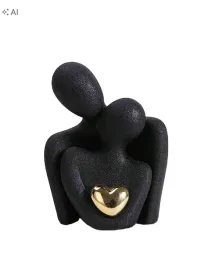 shein-czarna-figurka-dekoracyjna-s07-11x7cm