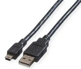 kabel-wtyk-usb-wtyk-mini-usb-kolor-czarny
