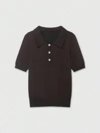 shein-brazowa-dzianinowa-koszulka-polo-pk01-m