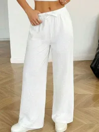 shein-biale-spodnie-wiazanie-s09-152-160