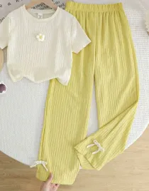 shein-zielone-spodnie-tekstura-kokardki-s06-152-158