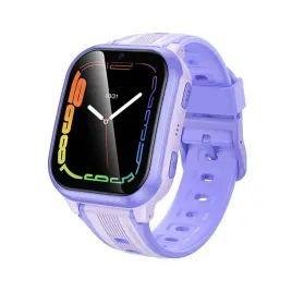 smartwatch-dzieciecy-4g-gps-hoco-y108-fioletowy