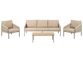 zestaw-ogrodowy-ze-stolikiem-dla-5-osob-murato-metal-bezowy