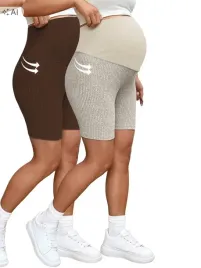 shein-krotkie-spodenki-ciazowe-2-pack-s09-xl