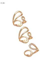 shein-zlote-pierscionki-3-pack-s07