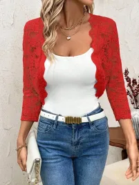 shein-czerwone-bolerko-koronka-s09-m