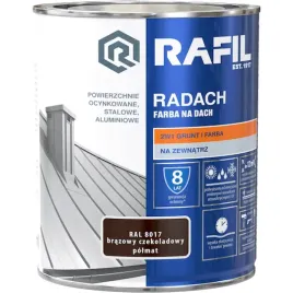 rafil-radach-brazowy-czekoladowy-polmat-ral8017-0-75l