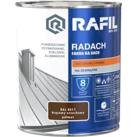 rafil-radach-brazowy-orzechowy-polmat-ral8011-0-75l