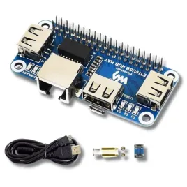 modul-hub-usb-raspberry-pi-ethernet-rj45-hat-3-porty-usb2-100mb-led-i-iot