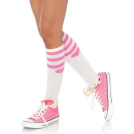 leg-avenue-5598-skarpety-kolanowki-sweetheart-biale-rozowe-one-size
