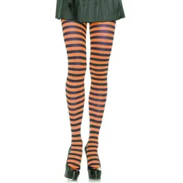 leg-avenue-7100-rajstopy-paski-czarno-pomaranczowe-60-den-one-size