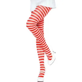 leg-avenue-7100-rajstopy-paski-bialo-czerwone-opaque-one-size