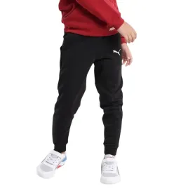 puma-dzieciece-spodnie-dresowe-bawelniane-czarne-z-polarem-r-164