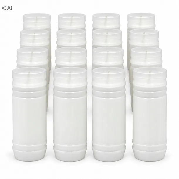 20x WKŁAD DO ZNICZY PARAFINOWY 3 DNI 140x55 mm WKŁADY ZNICZOWE