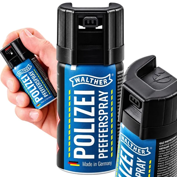 Gaz pieprzowy policyjny niemiecki Walther Polizei 40 ml stożek