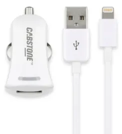 ladowarka-samochodowa-cabstone-apple-lightning-usb-21a-1m