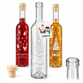 szklana-butelka-500ml-futura-z-korkiem-i-nadrukiem-swiatecznym-na-prezent