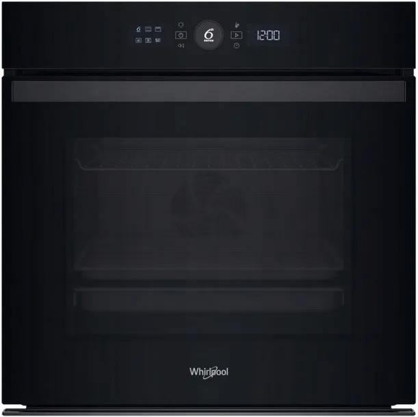 Piekarnik Whirlpool WOI4S8CM1SBA 73L Grill Air Fry Para Termoobieg czarny