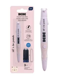 interdruk-pioro-wieczne-bebe-friends-kot-3-naboje