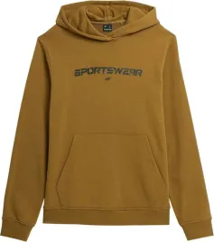 bluza-meska-z-kapturem-4f-zlota-4faw23tswsm0773