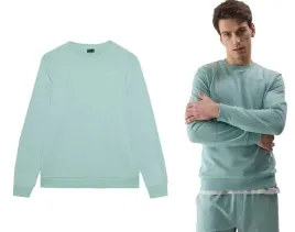 bluza-dresowa-meska-mietowa-4f-wss24-tswsm1181