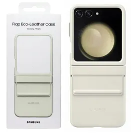 oryginalne-etui-samsung-flap-eco-leather-na-samsung-galaxy-z-flip5-bezowy