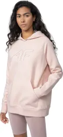 bluza-damska-z-kapturem-4f-ss23-tswsf53-bezowa