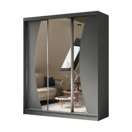 szafa-180-cm-szara-grafit-lustro-przesuwna-vx180