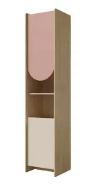 regal-wysoki-z-polkami-43-cm-dab-cremona-macadamia-pudrowy-roz-lexi-5