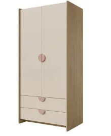szafa-dwudrzwiowa-z-szufladami-83-cm-cremona-macadamia-pudrowy-roz-lexi-2