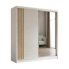 szafa-duza-na-ubrania-z-lustrem-200-cm-biala-lamele-dab-artisan-nela200