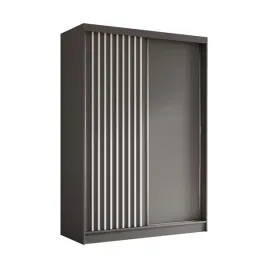 szafa-dwudrzwiowa-150-cm-szary-grafit-biale-lamele-lam150