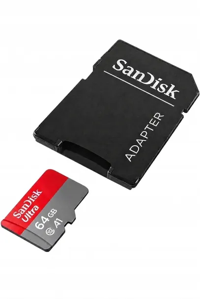 KARTA PAMIĘCI SanDisk ULTRA SDXC 64GB 140mb/s A1 C10 U1 do telefonu