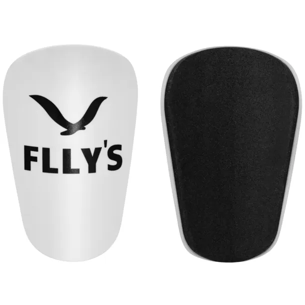 Ochraniacze piłkarskie na goleń FLLY'S ProPADS 10x6cm r. S biały