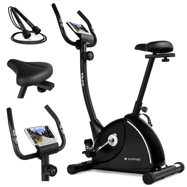 ROWER stacjonarny magnetyczny SUPRA rowerek TRENINGOWY do ćwiczeń SAPPHIRE