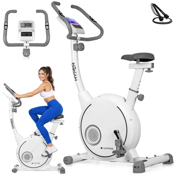 ROWER stacjonarny magnetyczny HYPER rowerek TRENINGOWY PIONOWY do ćwiczeń