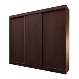 szafa-240cm-trzydrzwiowa-wenge-z-szufladami-mrp240